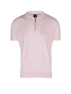BOSS, Strickpoloshirt Regular Fit GANZO